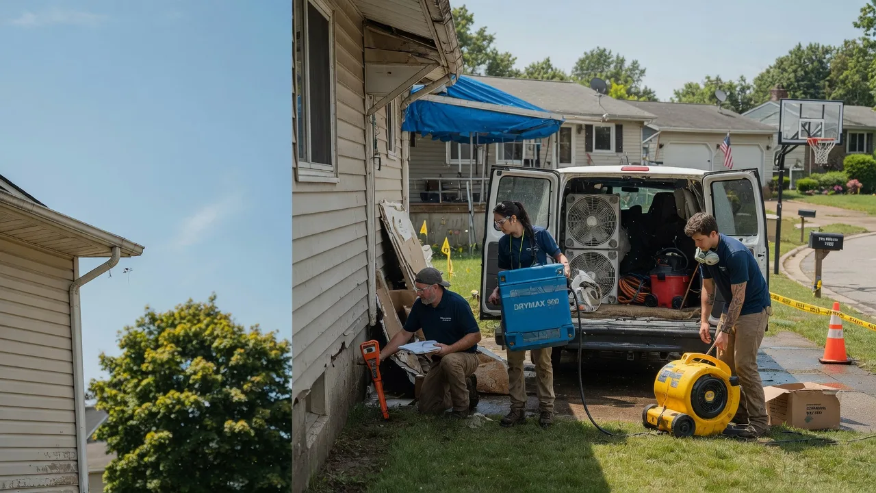 Ceiling Leak Cleanup in Woodhull, IL near me